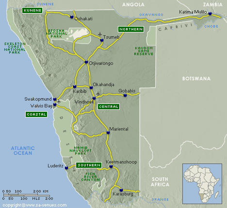 Map � SA-Venues.com