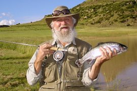 Fishing at Amohela Ho Spitskop