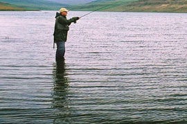Fly-fishing at Kloofzicht Lodge