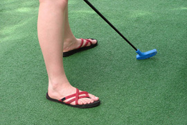 Play Miniature Golf