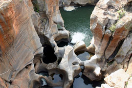 Visit the Bourke's Luck Potholes