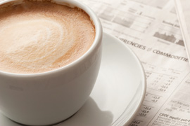 Coffee at The Daily Deli