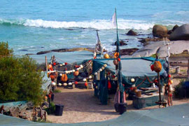 Feast on Seafood at Die Strandloper