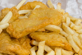 Enjoy Fish on the Rocks