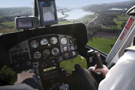 Huey Helicopter Flight