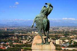 Rhodes Memorial and the View