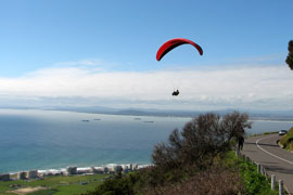 Tandem-Paraglide off Lions Head