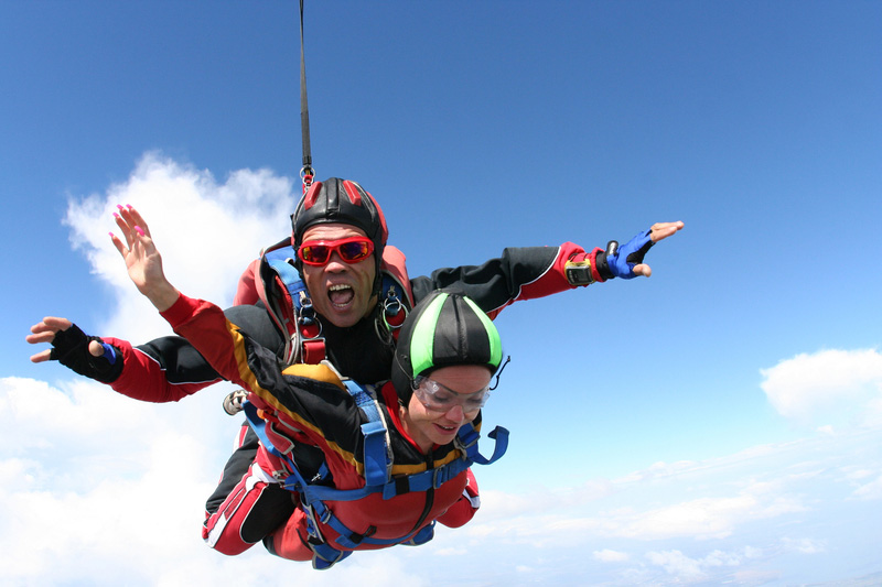 Skydiving in South Africa