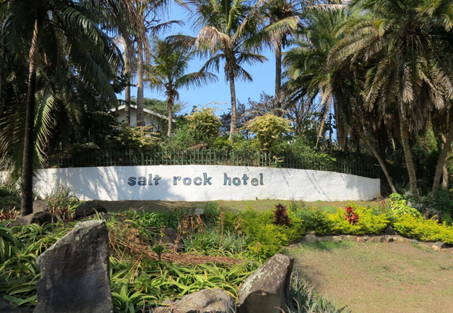 Entrance to the Salt Rock Hotel