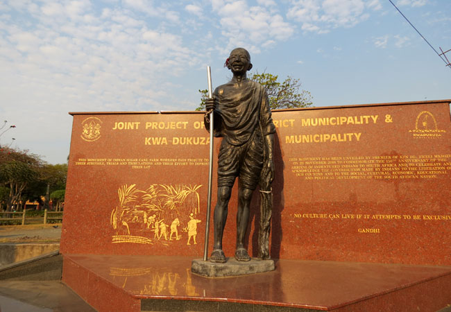 Memorial to Ghandi