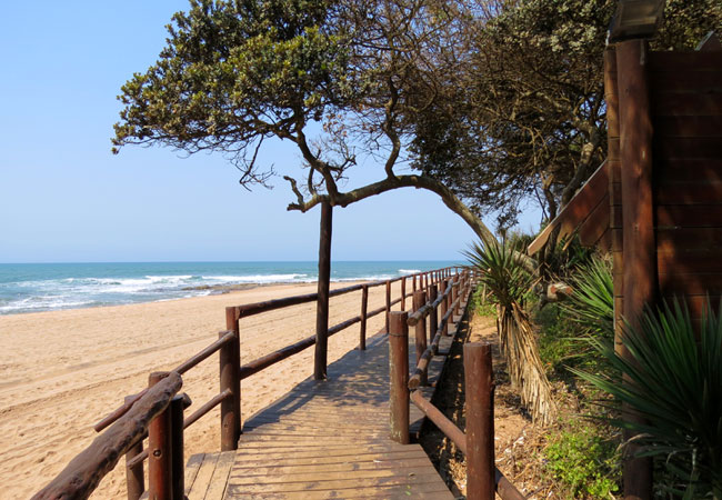 Boardwalk to the beach