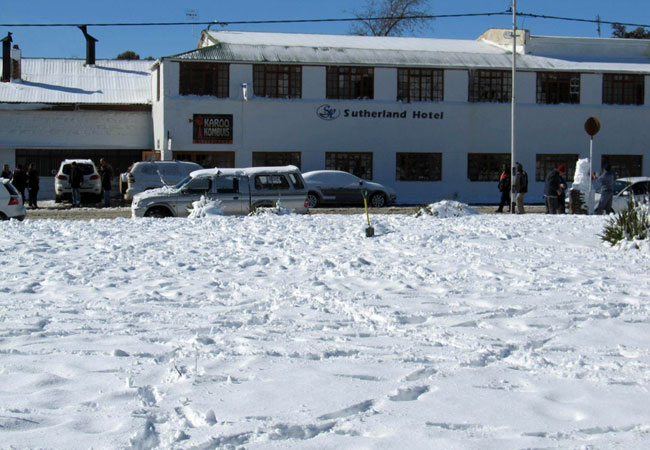 Sutherland photograph with thanks to and © Gert du Plessis