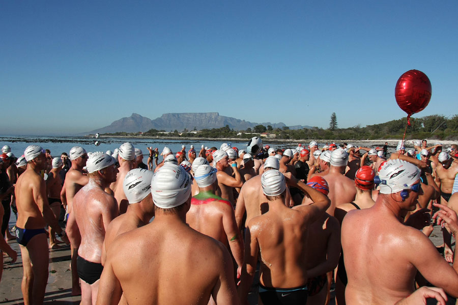 The Freedom Swim / Event in Big Bay, Cape Town