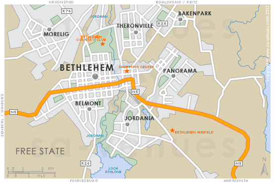 bethlehem south africa map Bethlehem Map bethlehem south africa map