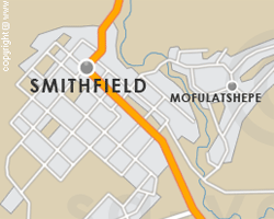 Kroonstad Street Level Map