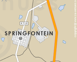 Kroonstad Street Level Map