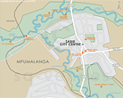 Street Level Sabie Map