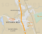 Victoria West Map