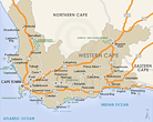 Hybrid Physical / Political Map