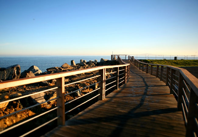 Waterfront running route photograph by Alida Erasmus
