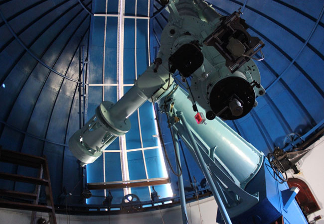 Telescope in the McClean Dome