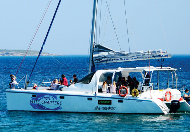 catamaran cruise langebaan