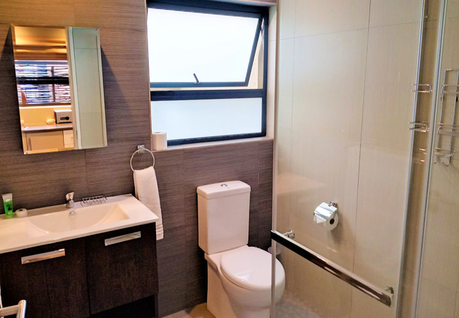 Apartment with kitchenette