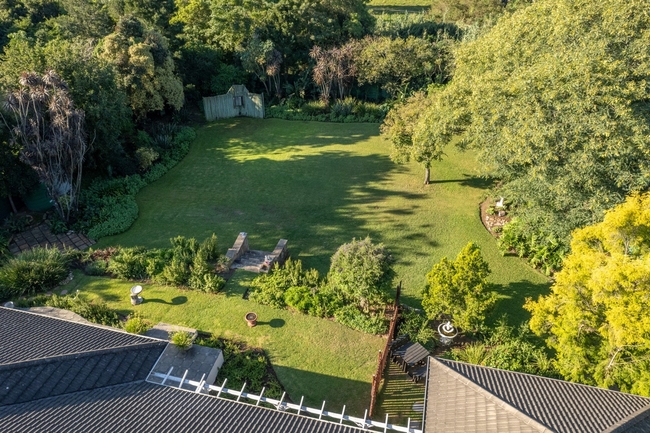 Rear garden