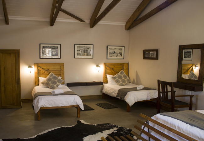 Gemsbok 2 single beds