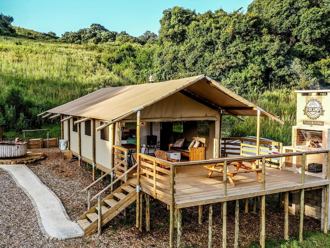 Classic Glamping Tent (Hot Tub)