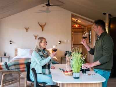 Premium Glamping Tent (Hot Tub)