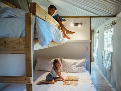 Glamping Tent with Hot Tub
