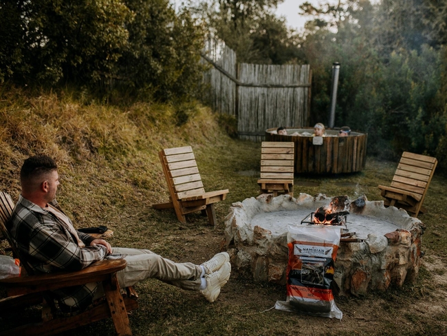 Glamping Tent with Hot Tub