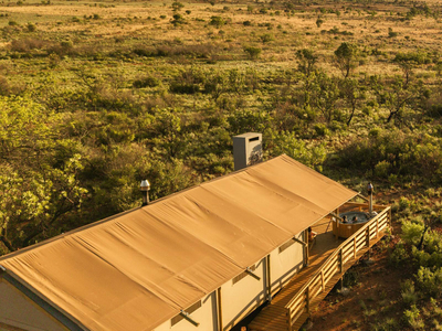 Exclusive Use Glamping Tent with Hot Tub