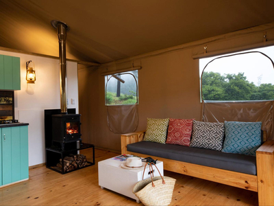 Exclusive Use Glamping Tent with Hot Tub