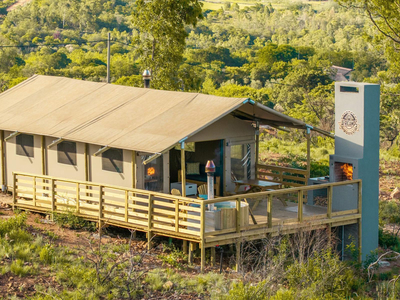 Exclusive Use Glamping Tent with Hot Tub
