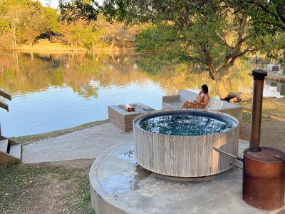 Boutique Hot Tub Tent