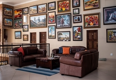 Lounge and Art Gallery