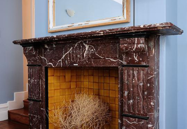 Apartment 2 Fireplace