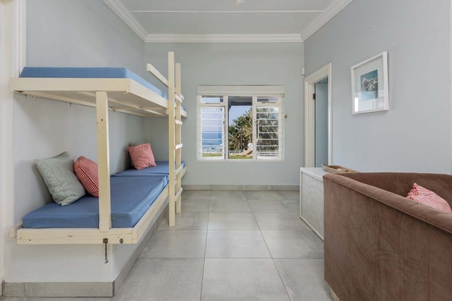 Bunk beds in TV lounge 