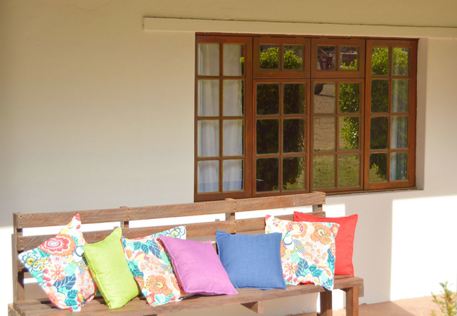 Blou Porselein Huis One