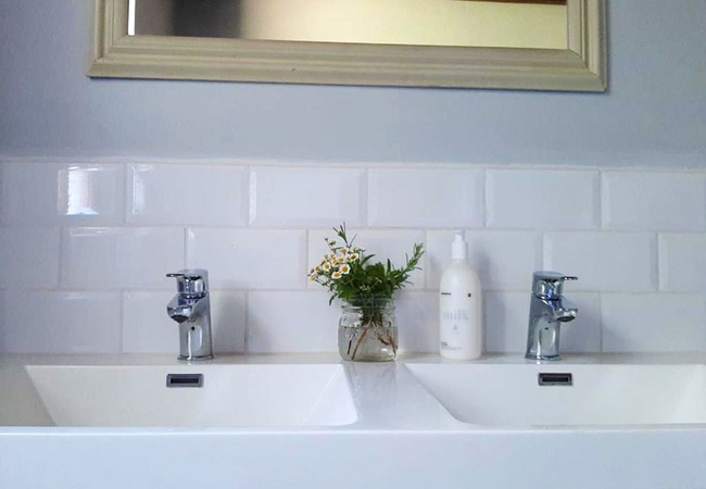 Blou Porselein Huis One