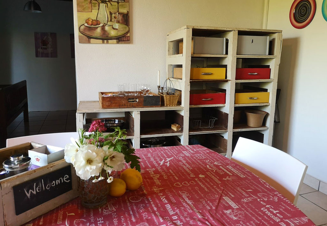 Blou Porselein Huis Three 