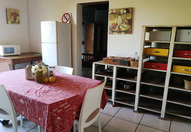 Blou Porselein Huis Three 