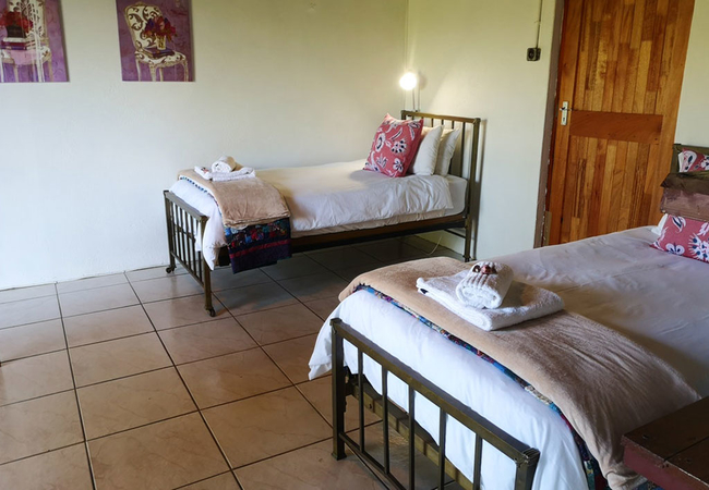 Blou Porselein Huis Three 