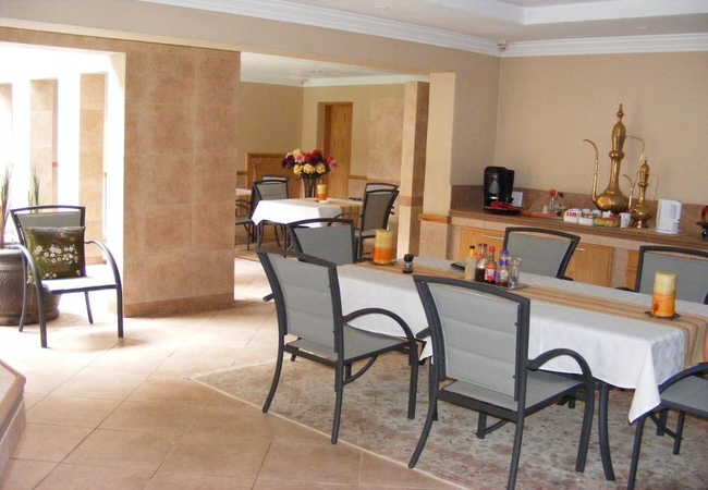 Poolside Dining Area