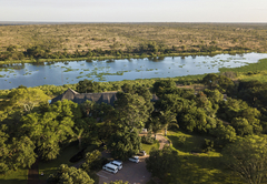 Aerial view of Buhala Lodge