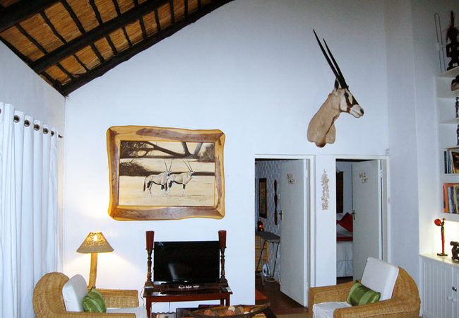 Bedroom in Bush lodge