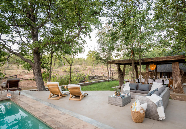 Swimming Pool Looking Over Waterhole