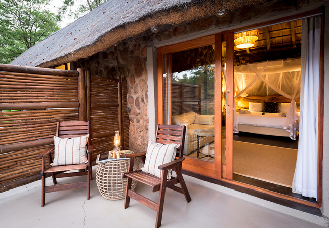 Steenbok Chalet Patio